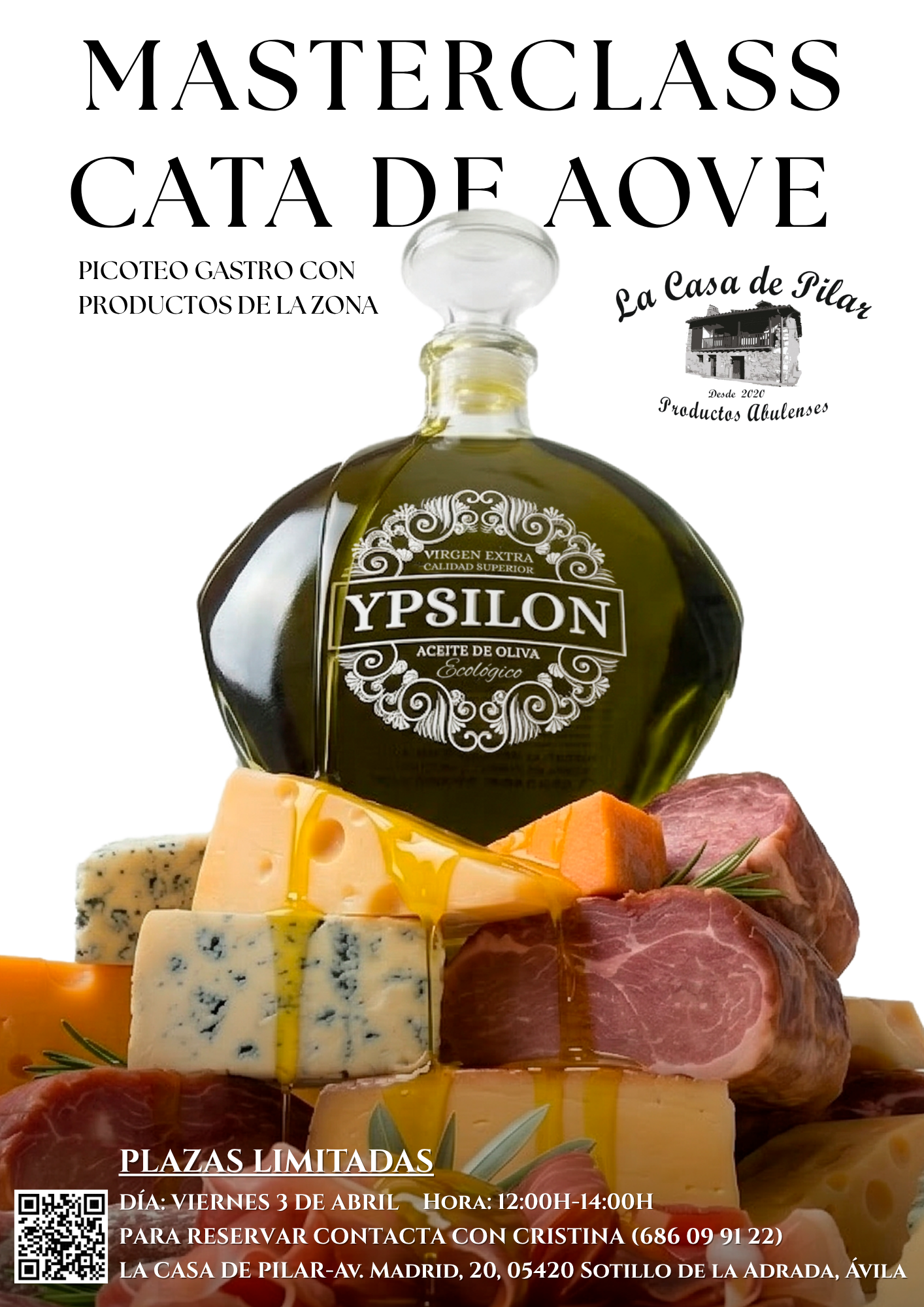 Cata de AOVE en La Casa de Pilar