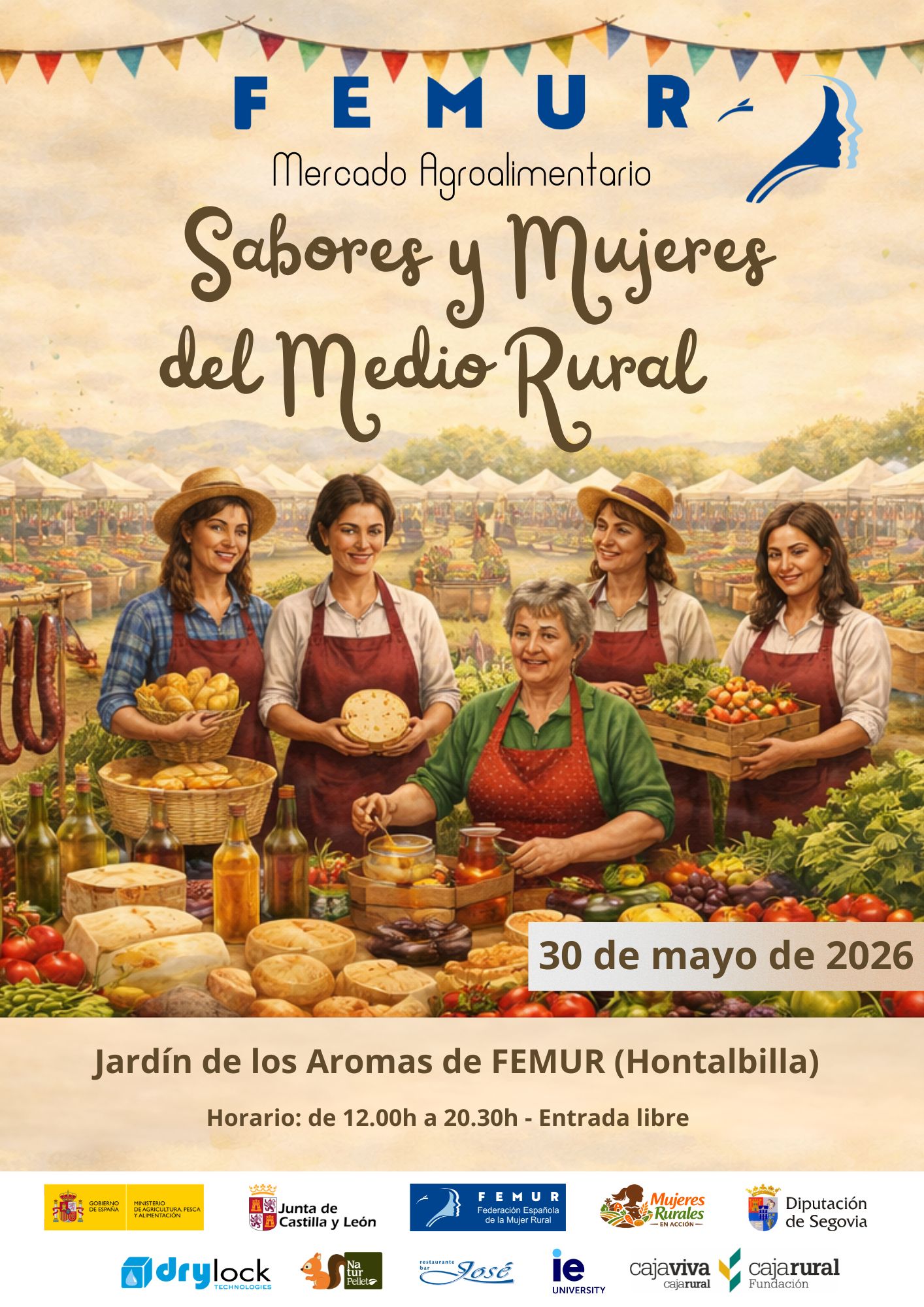 Mercado Mujeres y Sabores del Medio Rural